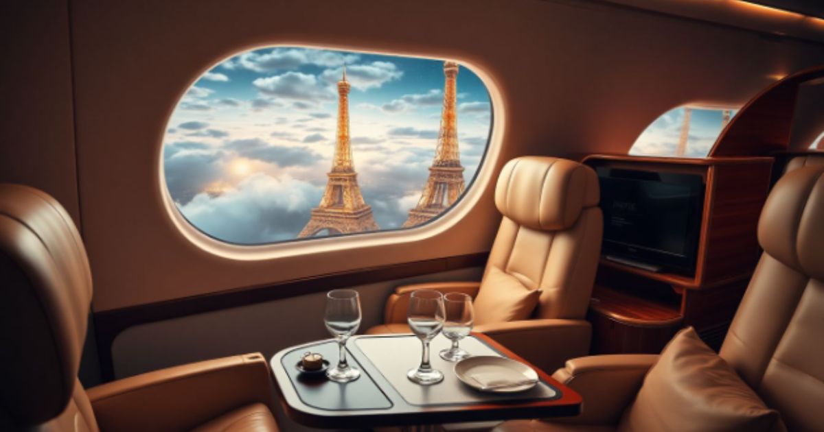 First class to Paris